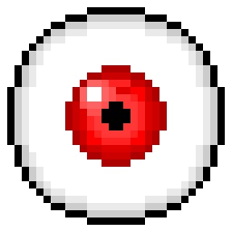 an eyeball icon